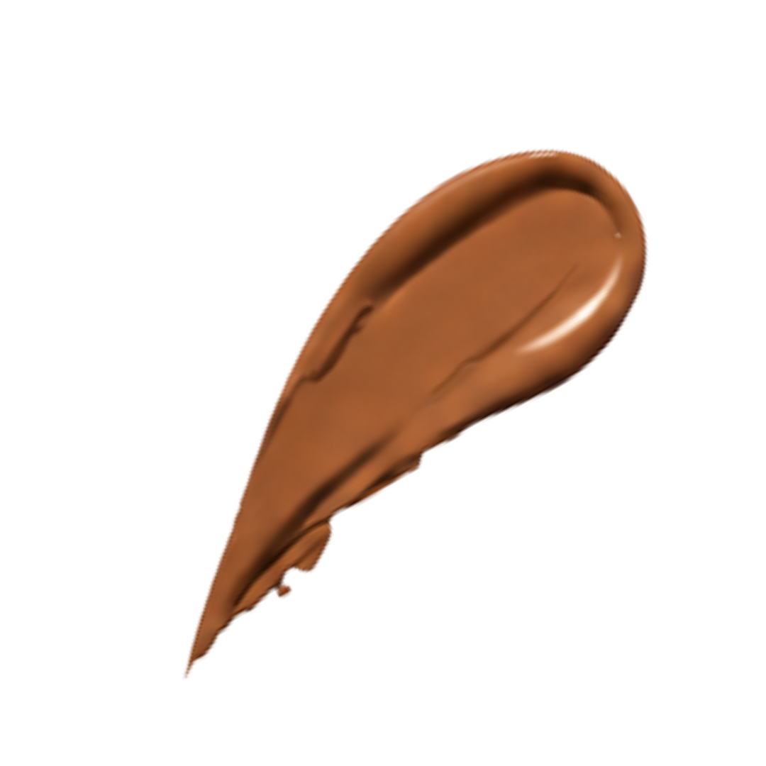 Omiana Deep Gold Tinted Nourishing Moisturizer shade swatch for medium-deep to deep skin with rich golden undertones.