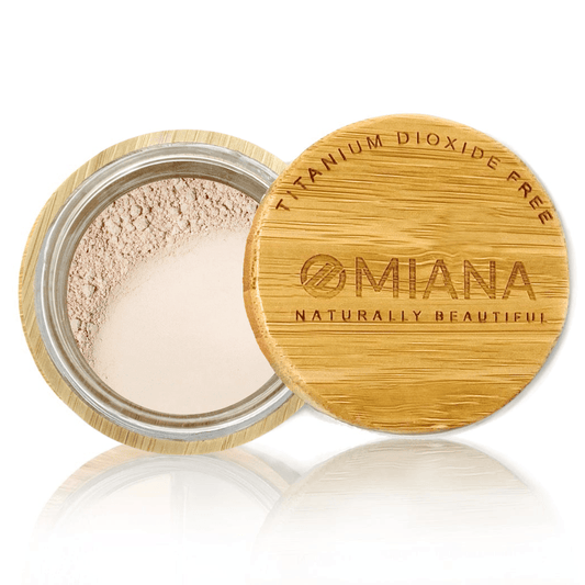 Omiana Beauty Foundation Sanguine / 6g ($5.67/g) Loose Powder Mineral Foundation - Without Mica, Titanium Dioxide, & More!