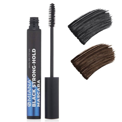 Omiana Natural Beauty Mascara Strong-Hold Mascara - No Titanium Dioxide, Mica, & More!