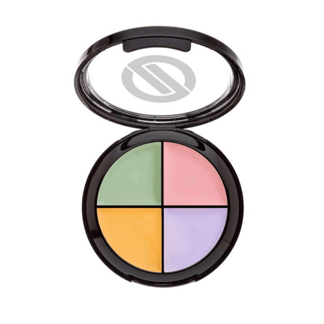 Omiana Natural Cosmetics Concealer Corrective Tones Camouflage Concealer Wheel - Mica-Free, Boron Nitride-Free & Talc-Free!